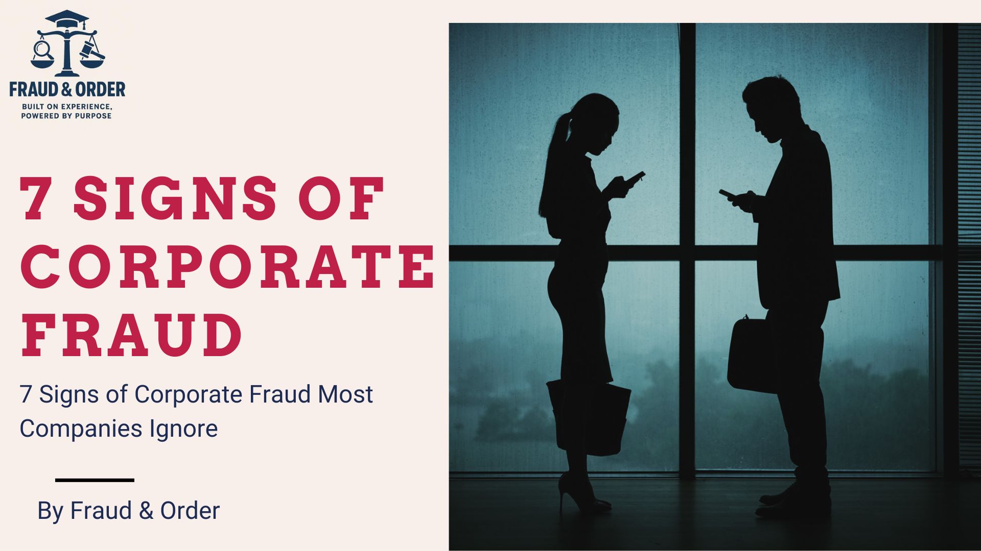 7 Signs of Corporate Fraud