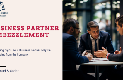 business partner embezzlement