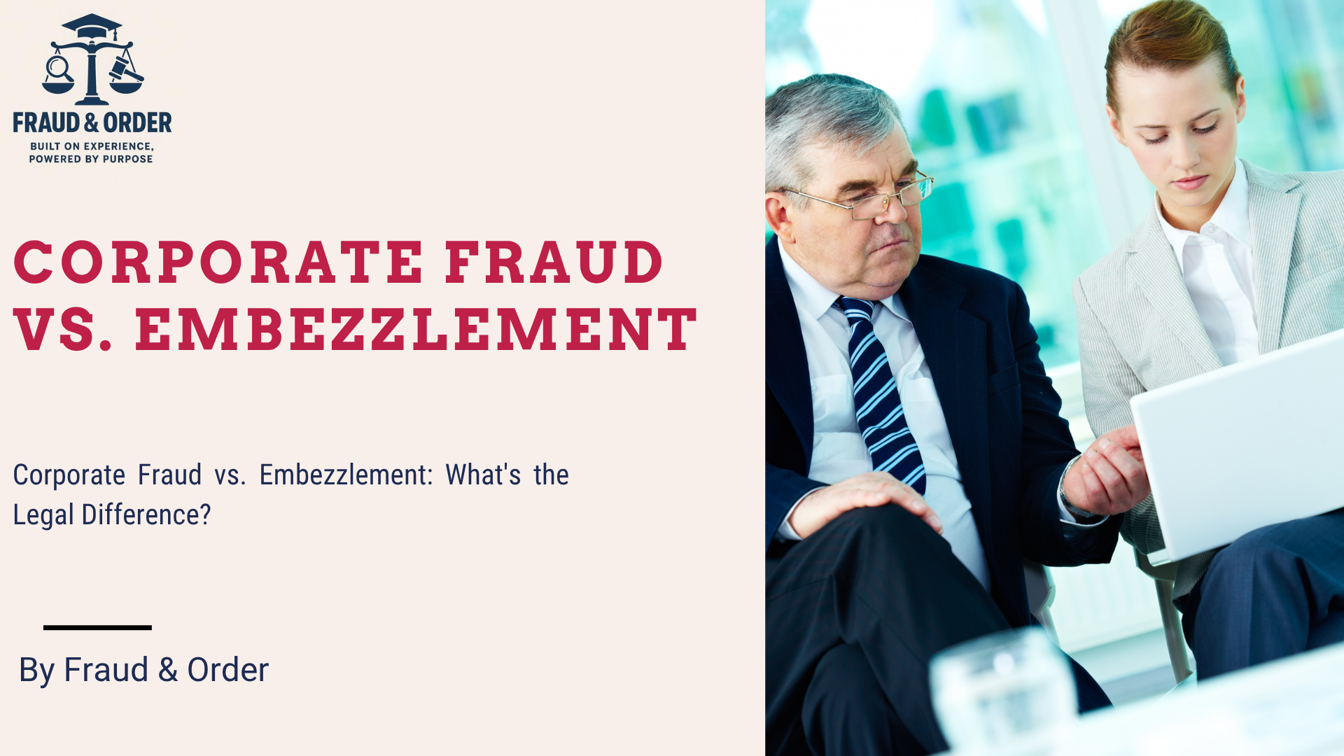 corporate fraud vs embezzlement