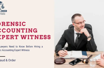 Forensic Accounting Expert Witness