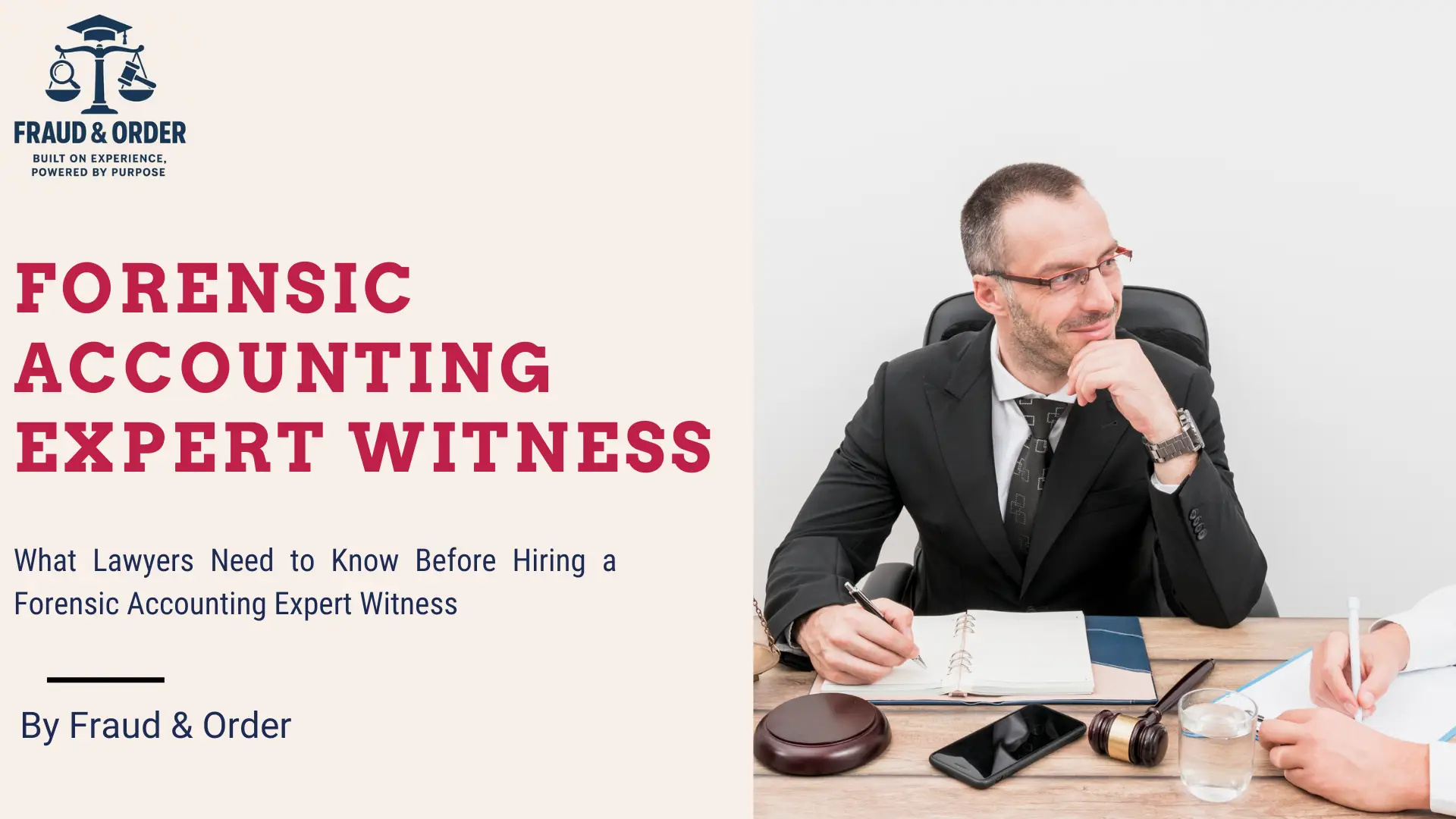 Forensic Accounting Expert Witness