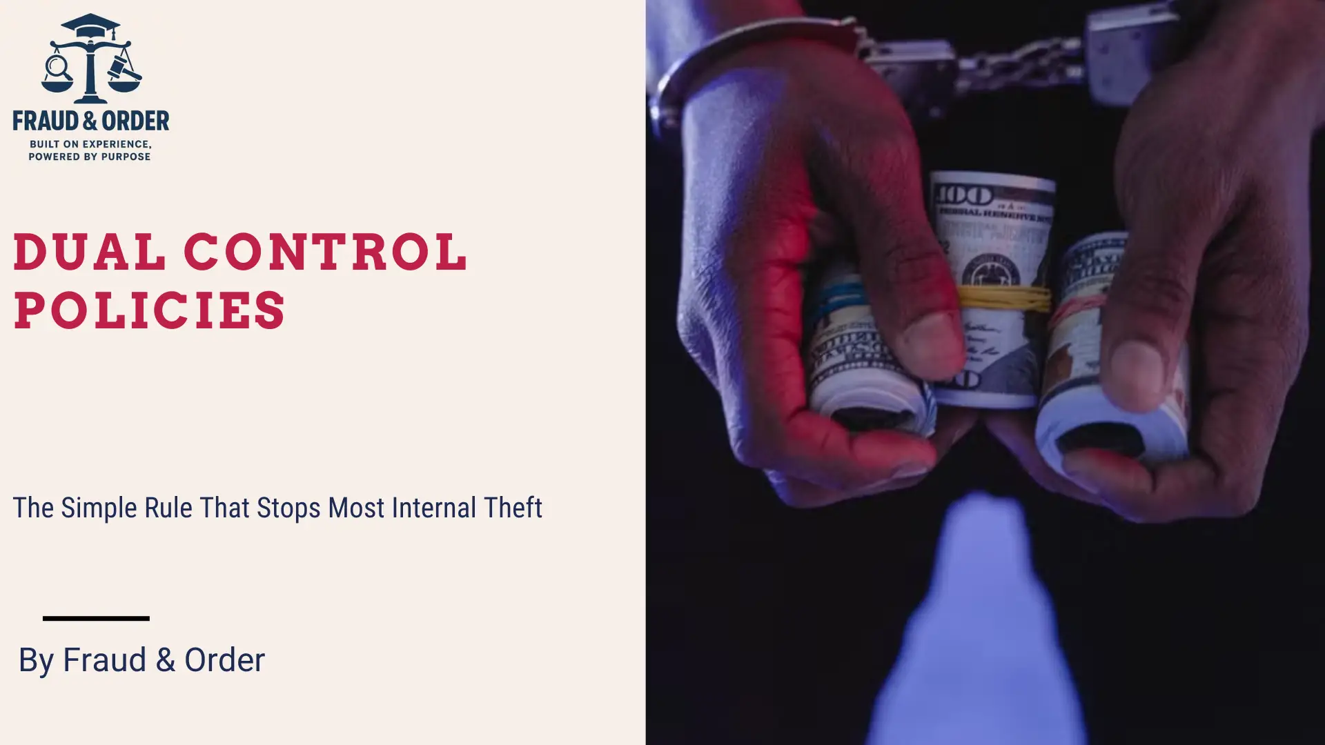 dual control policy
