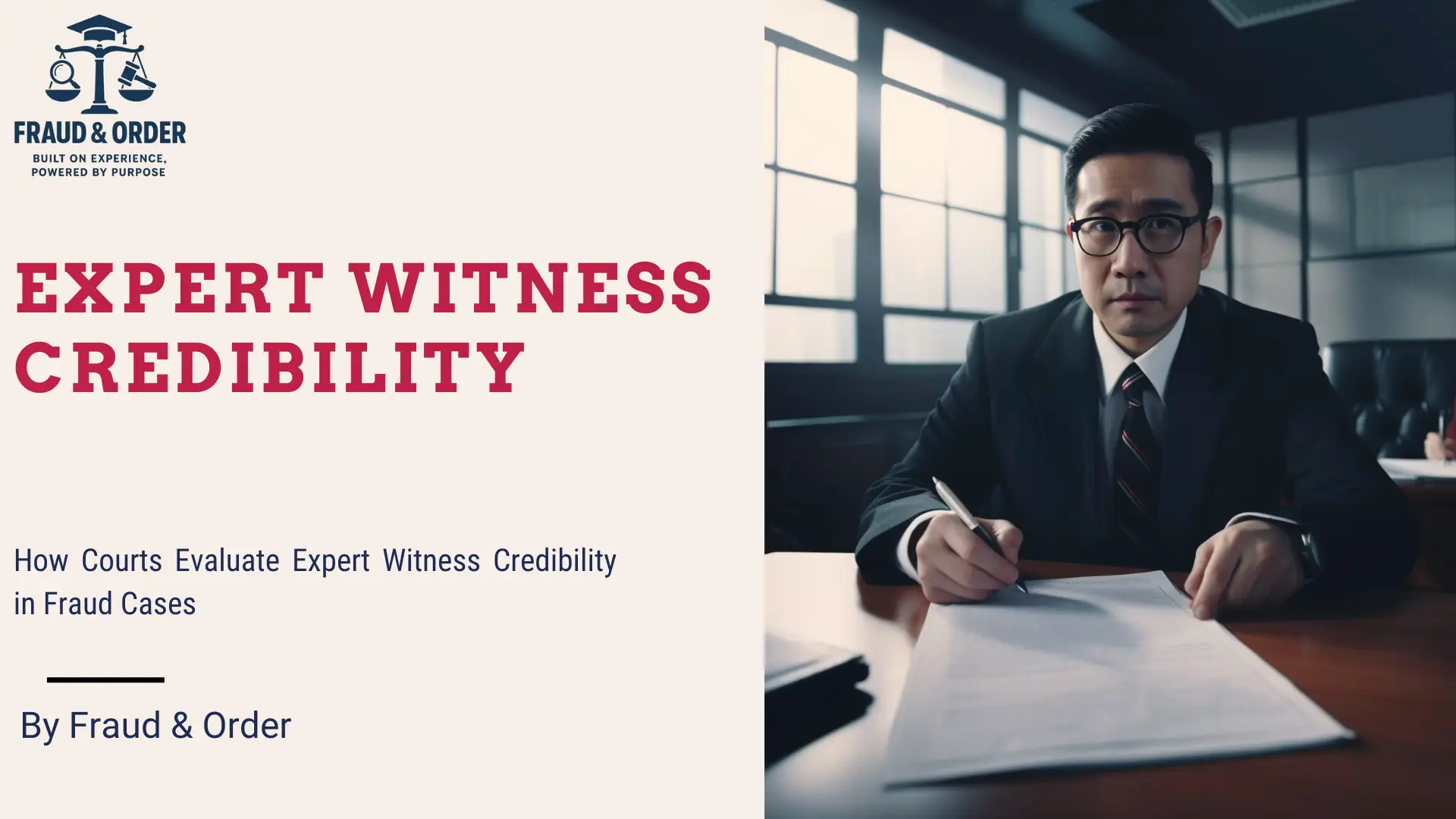 Expert Witness Credibility