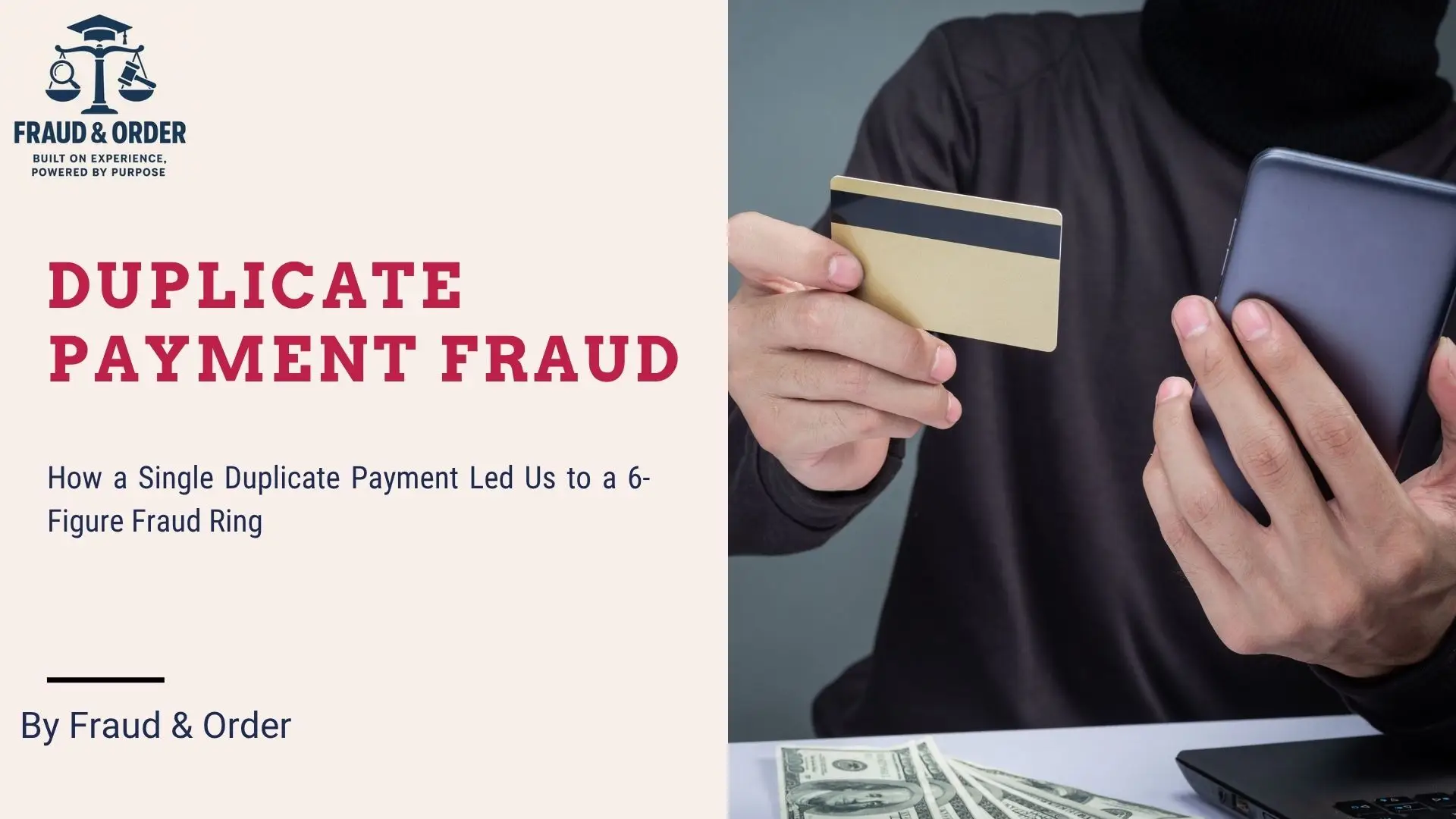 duplicate payment fraud