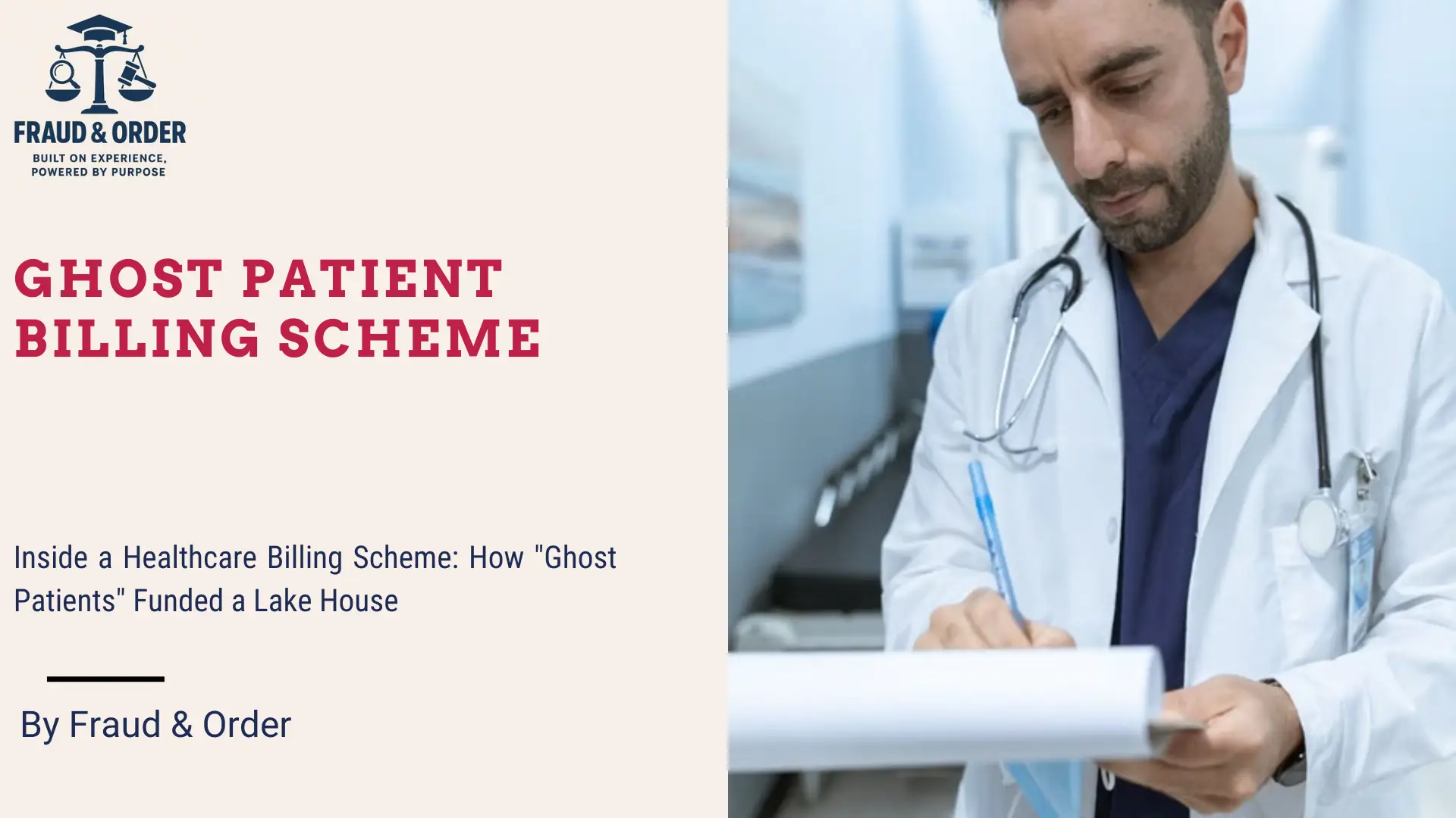 ghost patient billing scheme