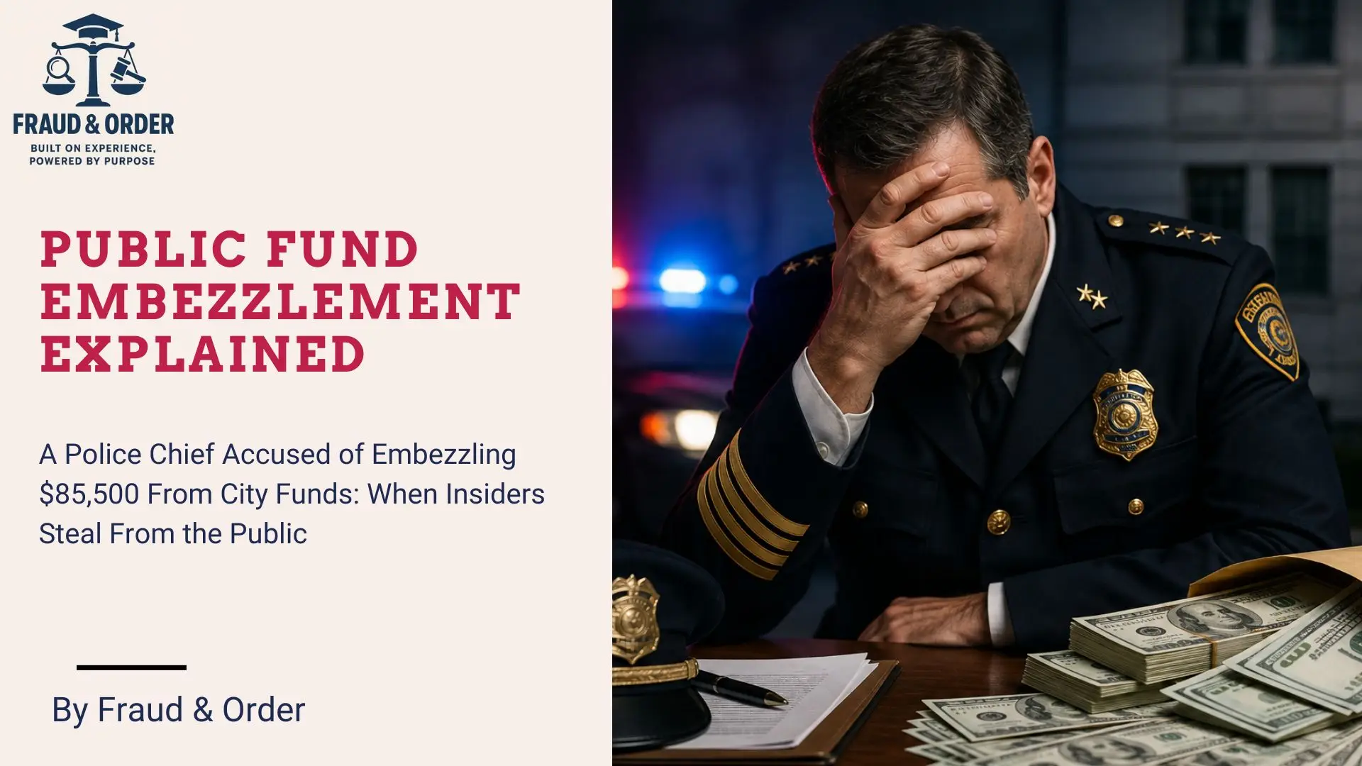 Public Fund Embezzlement Explained