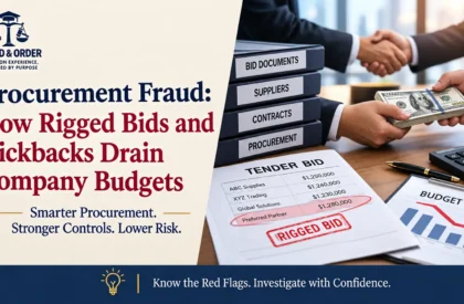 Procurement Fraud: How Rigged Bids and Kickbacks Cost You procurement fraud
