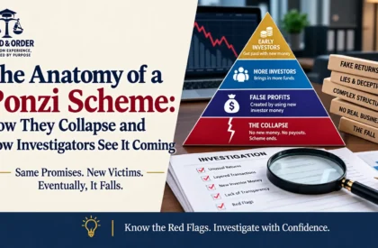 Anatomy of a Ponzi Scheme: Why They Always Collapse Ponzi scheme