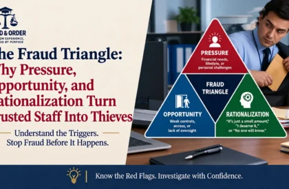 The Fraud Triangle: Why Trusted Employees Steal the fraud triangle