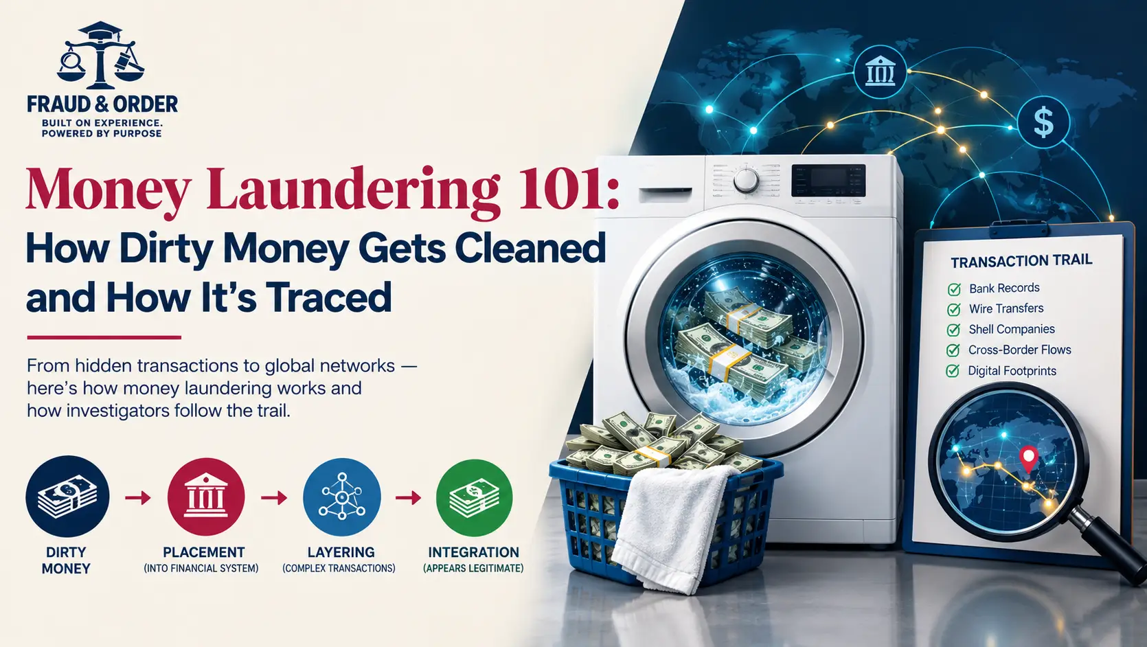 how money laundering works